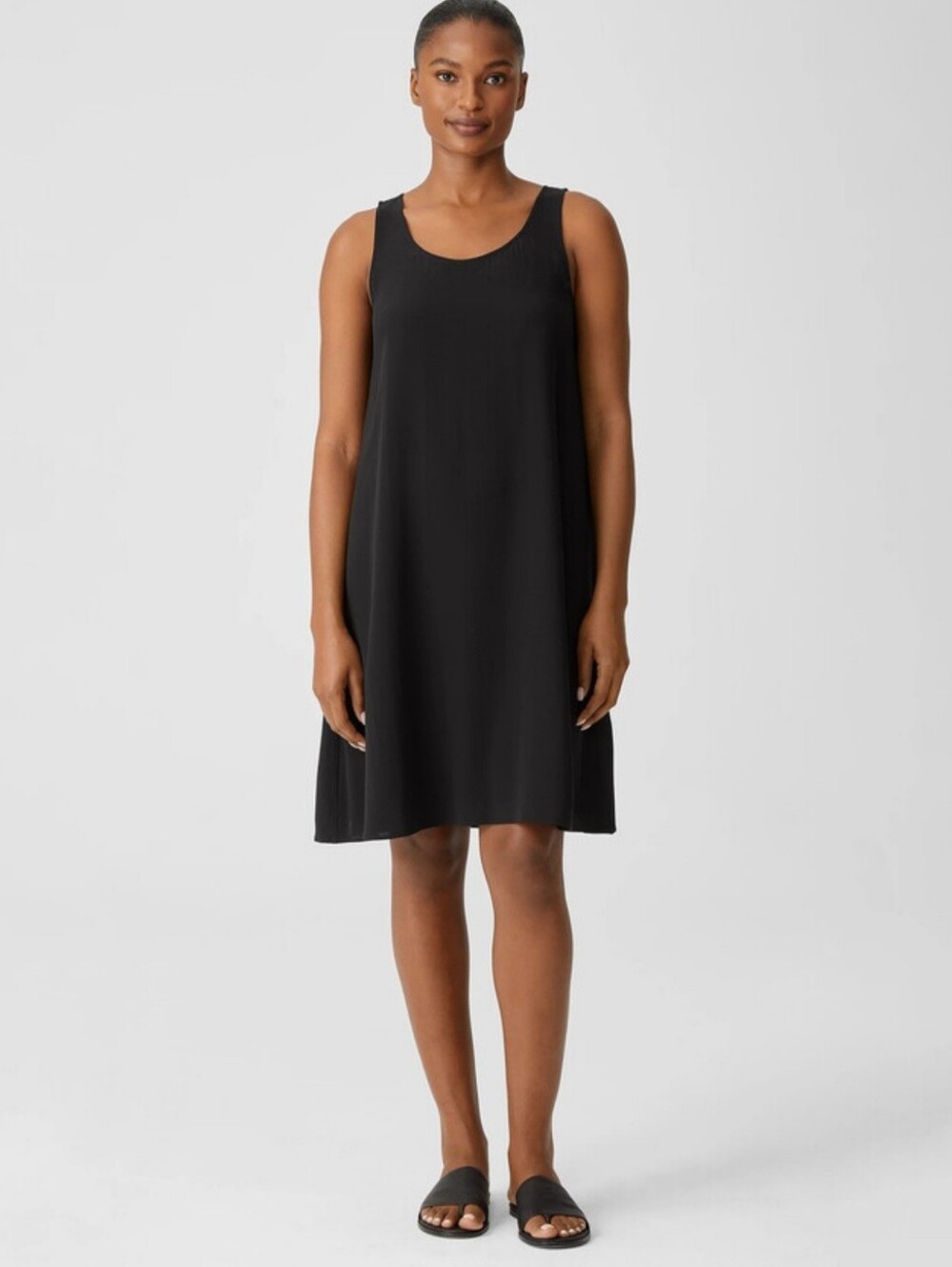 Eileen Fisher 100% Silk Tank Dress,  Size Small, NWOT